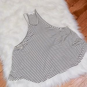 Love Tree High Neck Striped Top.